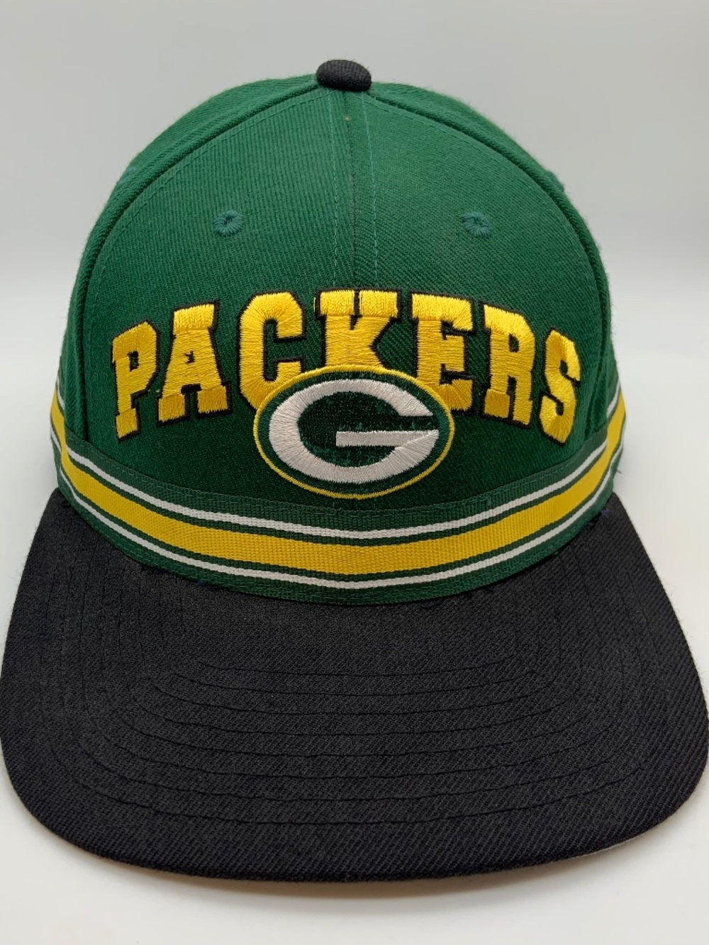 VTG Starter NFL Pro Line Green Bay Packers Striped Acrylic/Wool Embroidered Hat